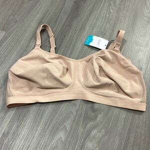 🖤NWT💕Gratlin Plus Size 48D Cotton Nursing Bra Support Wireless Breastfeeding bra